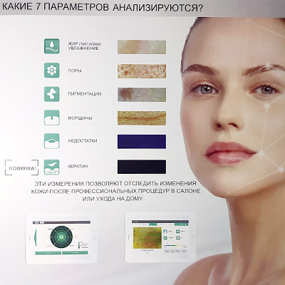 3D компьютерная диагностика кожи лица в Одинцово, цены